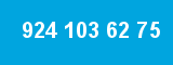 924 103 62 75 924 103 62 75